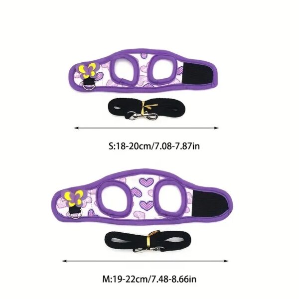 small pets adjustable harness & leash set ideal for hamsters, ferrets, guinea pigs, rats & more!